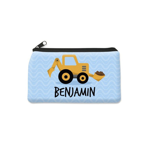 Pencil Case 'monsters' Blue name 