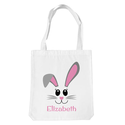 Pink Bunny Face Premium Tote Bag