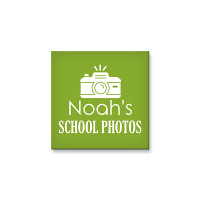 School Photos Flexi Magnet - Square