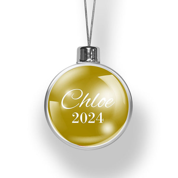 Gold Christmas Bauble