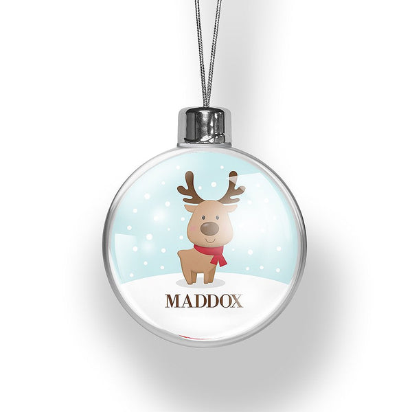 Little Reindeer Christmas Bauble