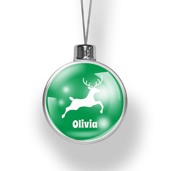 Reindeer Christmas Bauble