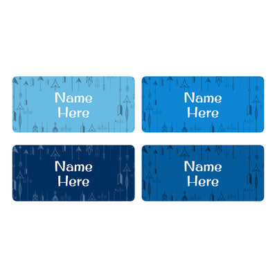 Arrows Rectangle Name Labels 32pk