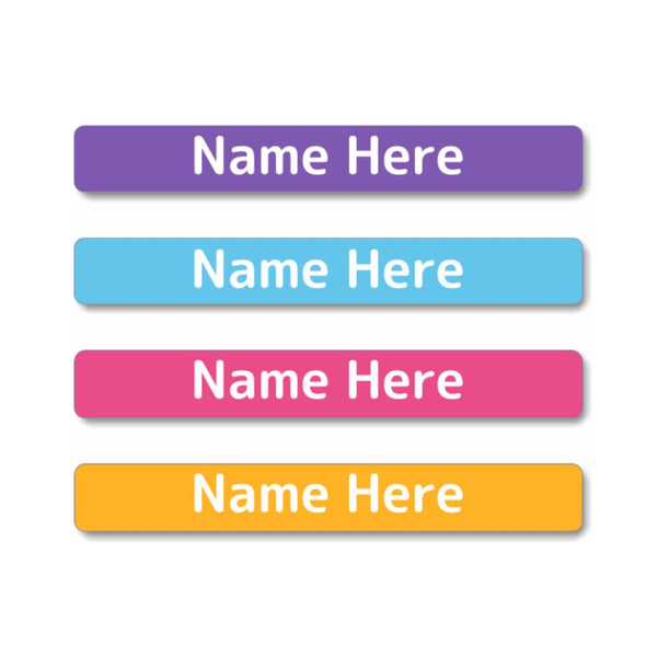 Vivid Mini Name Labels 40pk