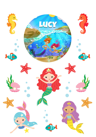 Mermaids Sticker Pack