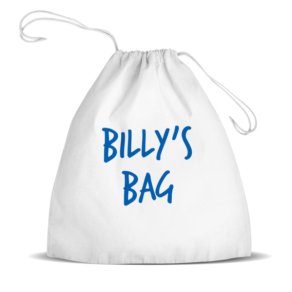 Name Premium Drawstring Bag