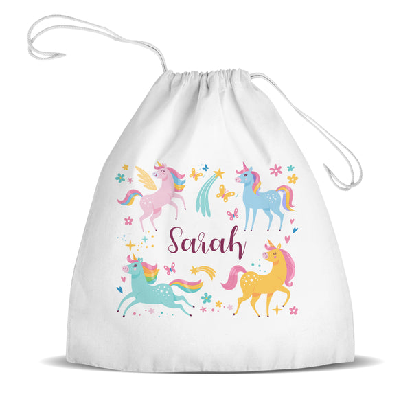 Unicorn Mix Premium Drawstring Bag