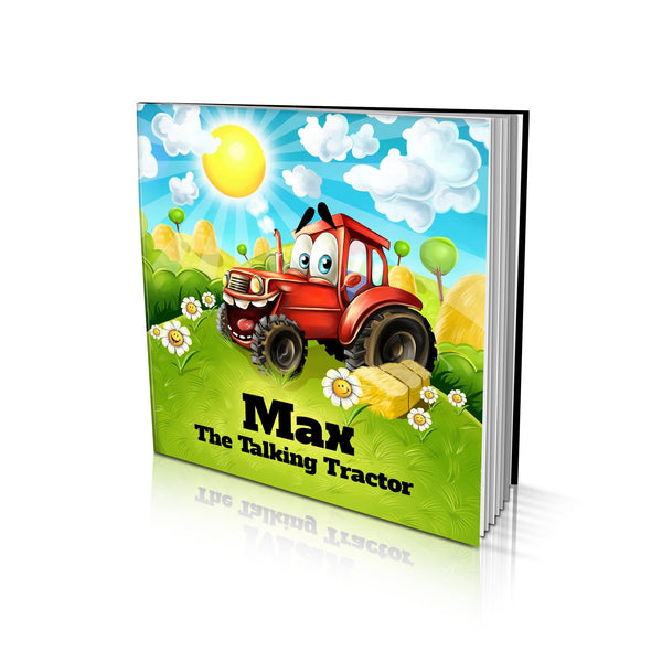 Large Soft Cover Story Book - The Talking Tractor