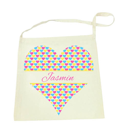 Calico Tote Bag - Heart