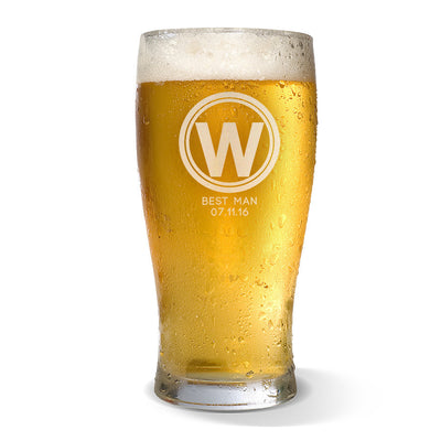 Initial Standard 425ml Beer Glass
