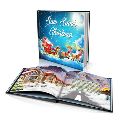 Hard Cover Story Book - Saving Christmas