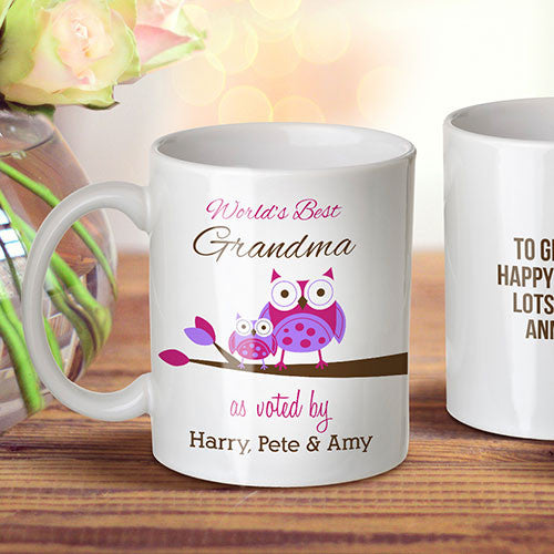 Salt Glazed Stoneware Coffee Mug Grandpa -  Australia
