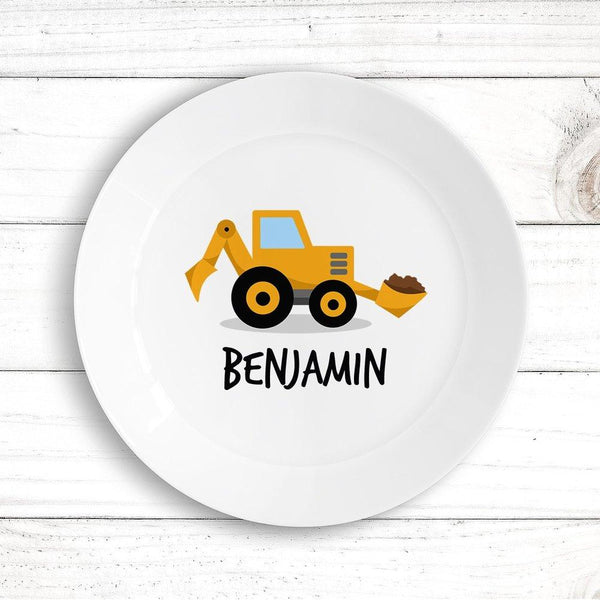 Little Digger Kids Plate