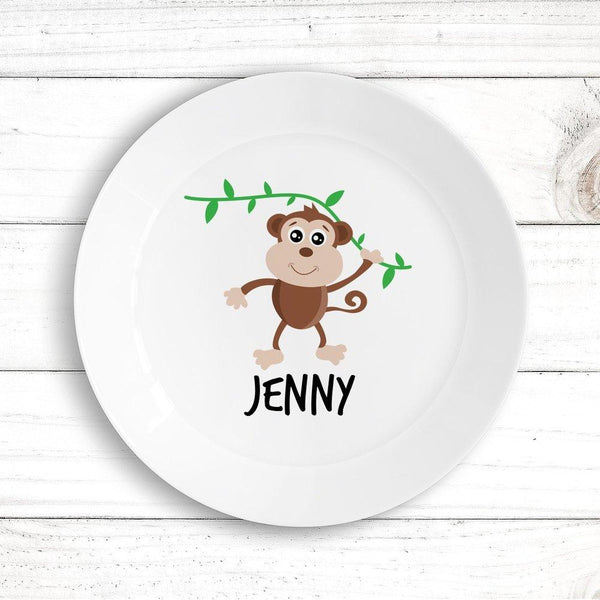 Monkey Kids Plate