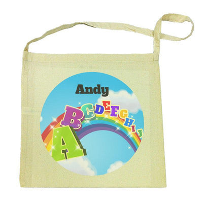 A to Z Calico Tote Bag