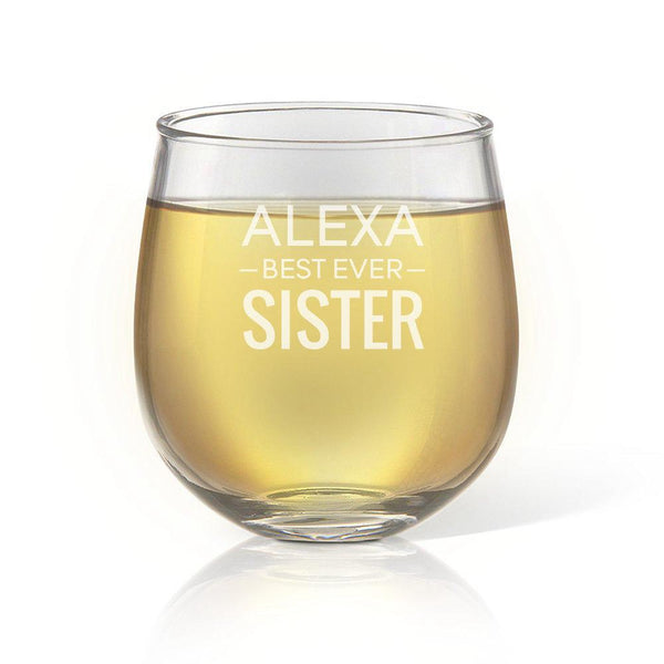 Best Ever Stemless Wine Glass