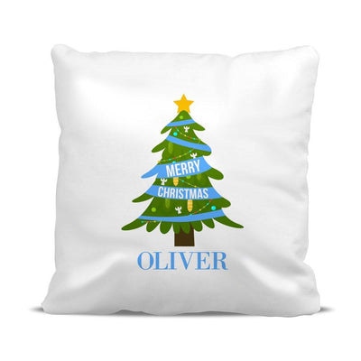 Blue Christmas Classic Cushion Cover