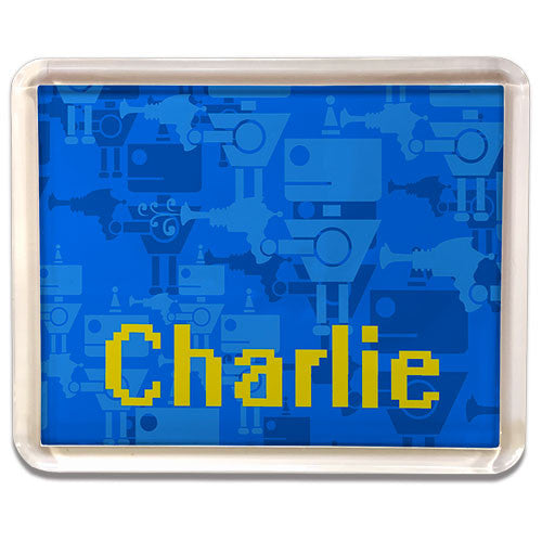 Blue Robots Magnet